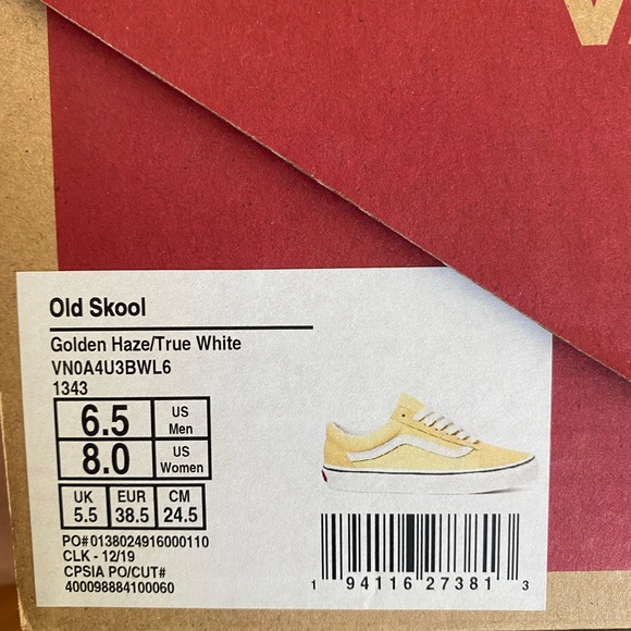 Vans Old Skool Golden Haze/True White - Picture 4 of 8